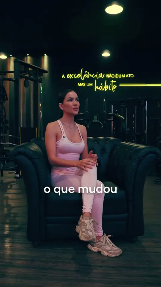 Maria, aluna de Caio Gatti, em vídeo de depoimento